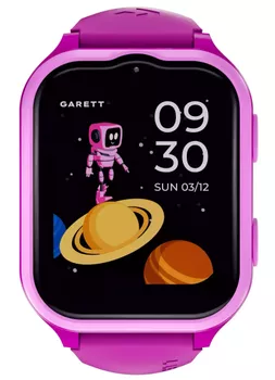 Smartwatch dziecięcy Garett Kids eSIM 4G różowy.  Smartwatch dla dziewczynki, chłopca z whatsapp. Zegarek z GPS dla dziecka. Smartwatch dla dziecka na prezent.5.webp